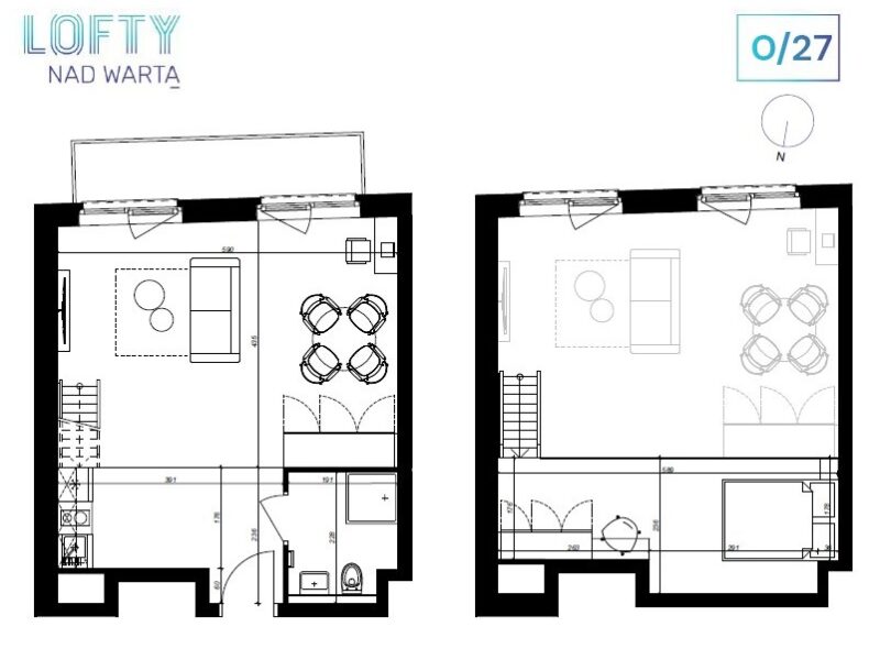 Lofty nad Wartą - nowy, designerski apartament
